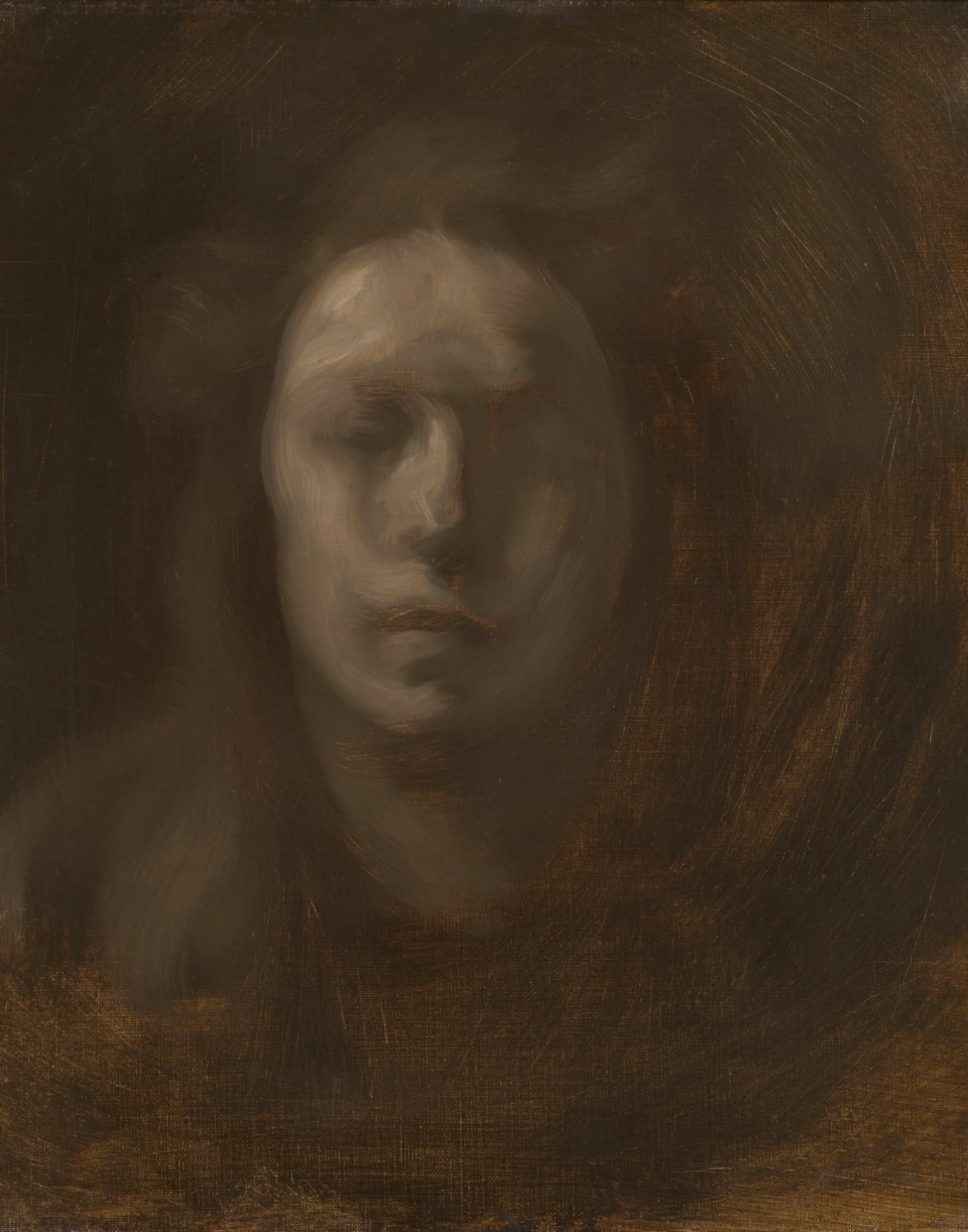 Girl With Her Hair Down