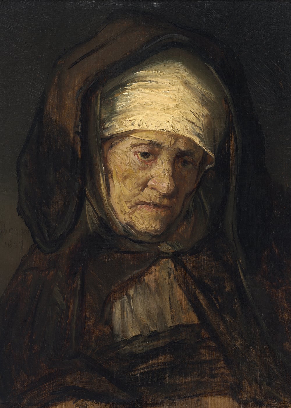 Head of an Aged Woman