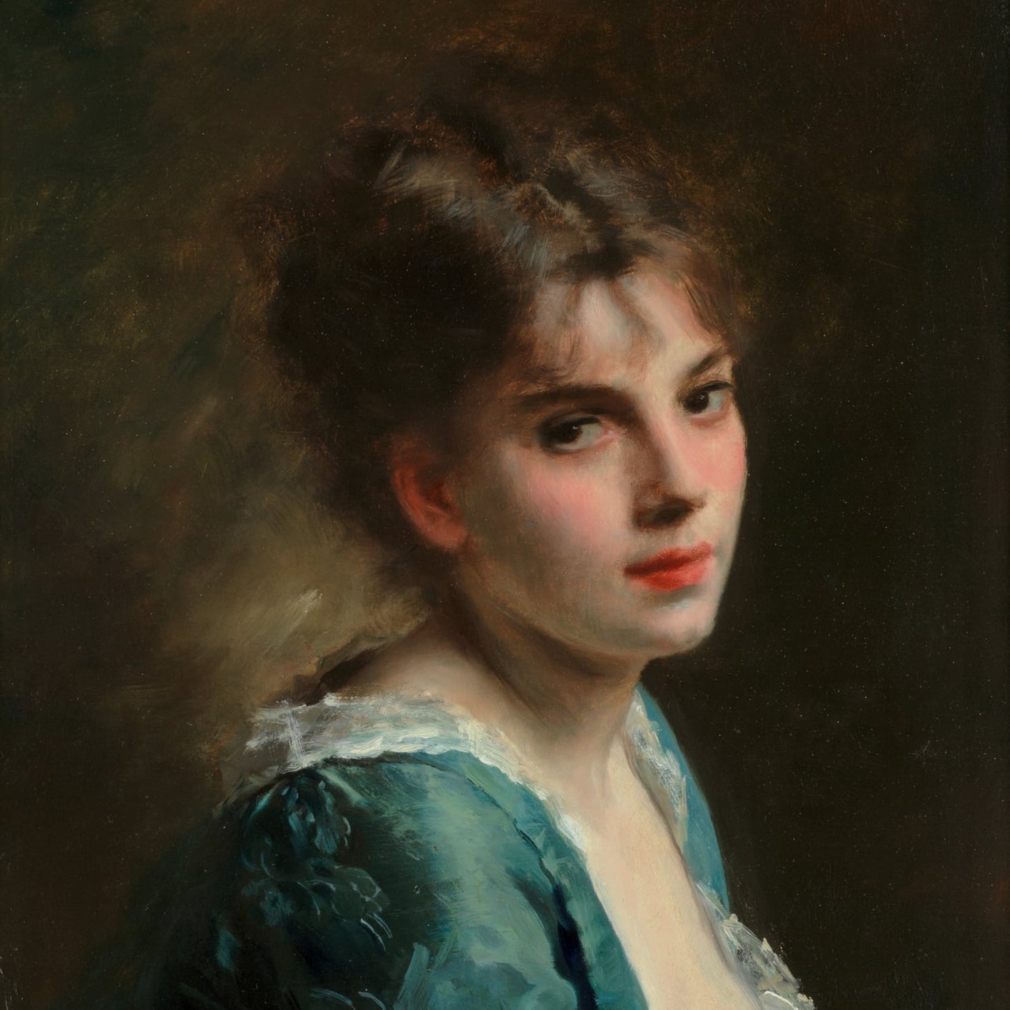 Portrait of a Young Beauty