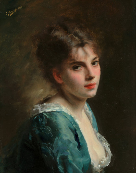 Portrait of a Young Beauty